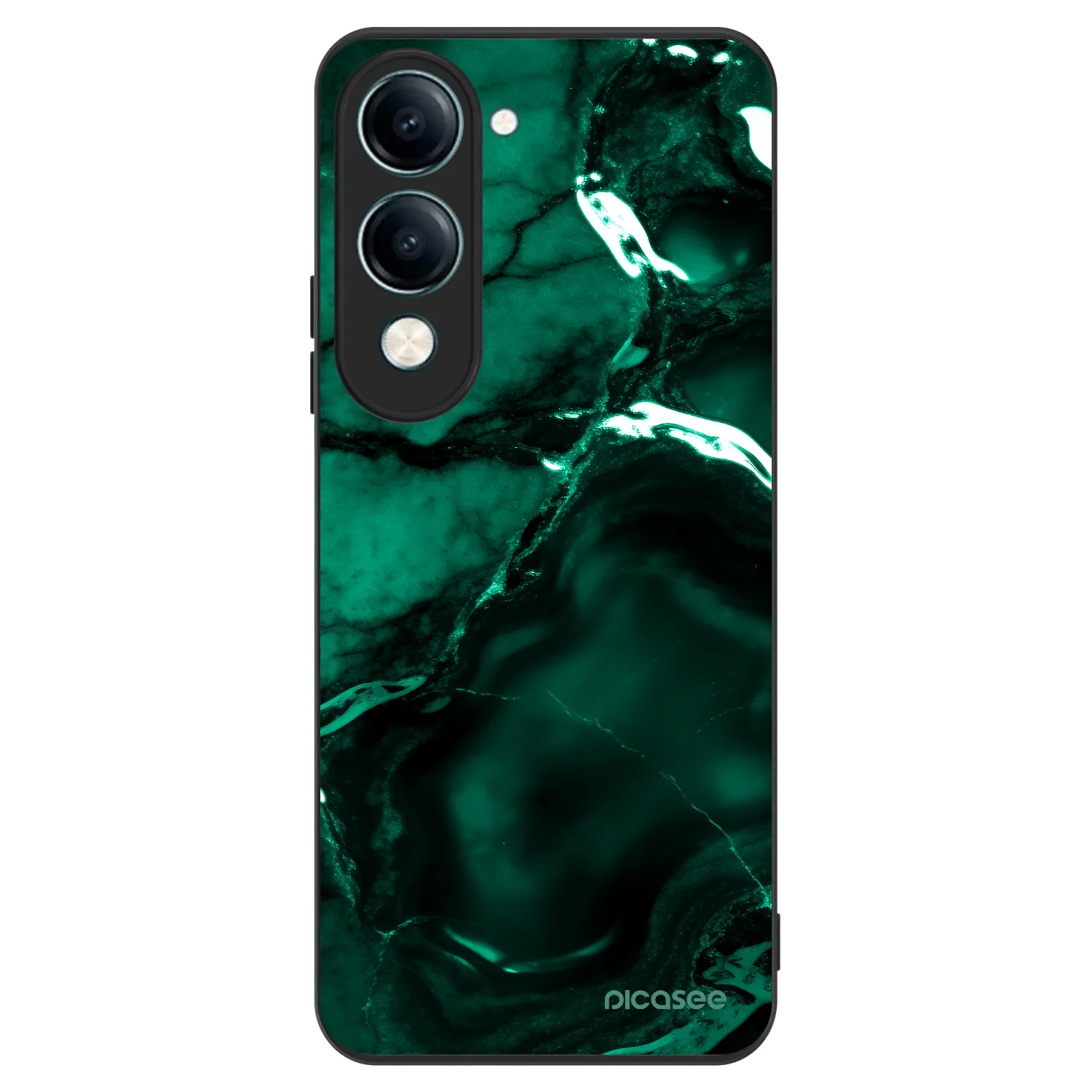 Picasee ULTIMATE CASE Vivo Y29s 5G - készülékre - Dark emerald