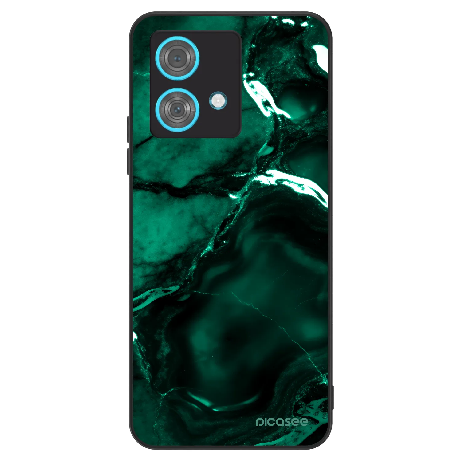 Picasee ULTIMATE CASE Motorola Edge 40 Neo - készülékre - Dark emerald