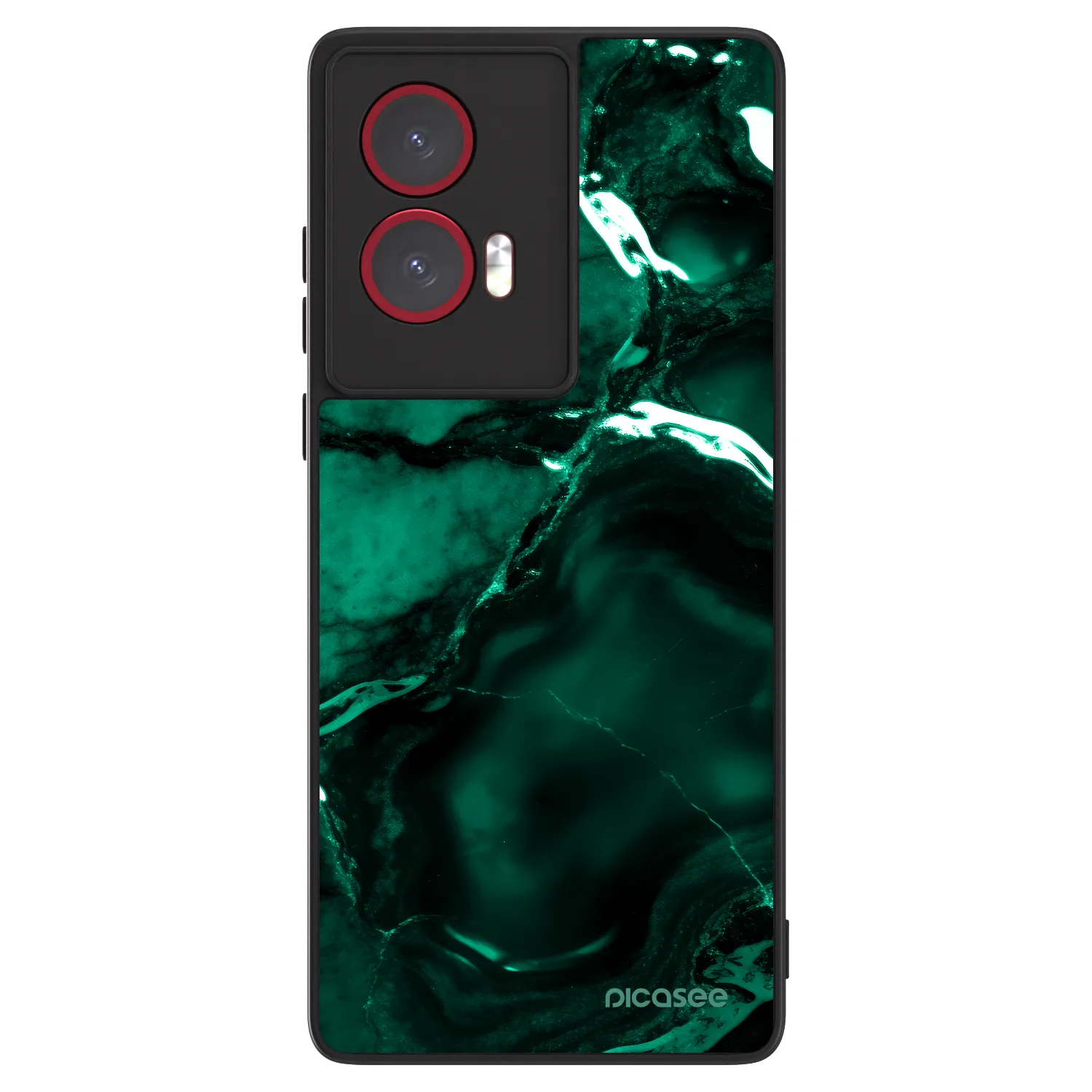 Picasee ULTIMATE CASE Motorola Edge 50 Fusion - készülékre - Dark emerald