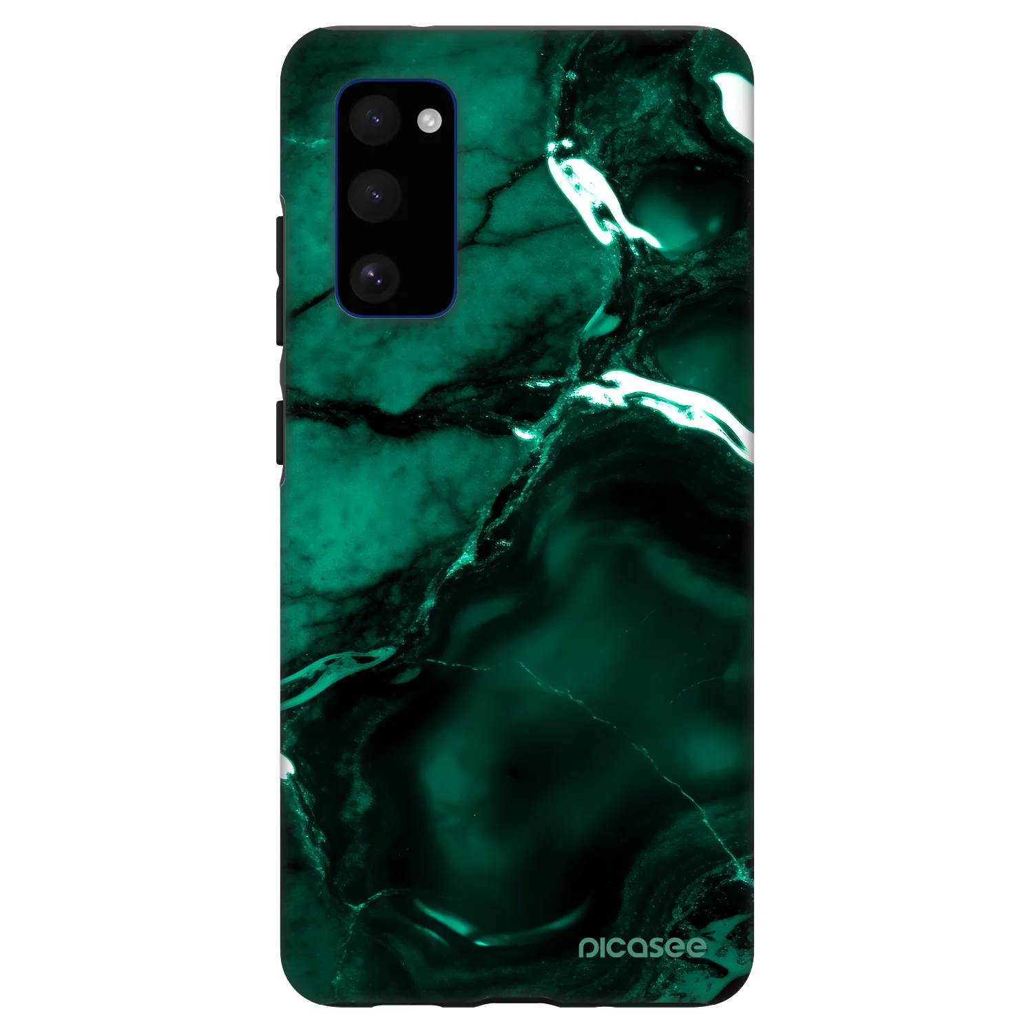 Picasee Fashion Case Samsung Galaxy S20 FE - Dark emerald