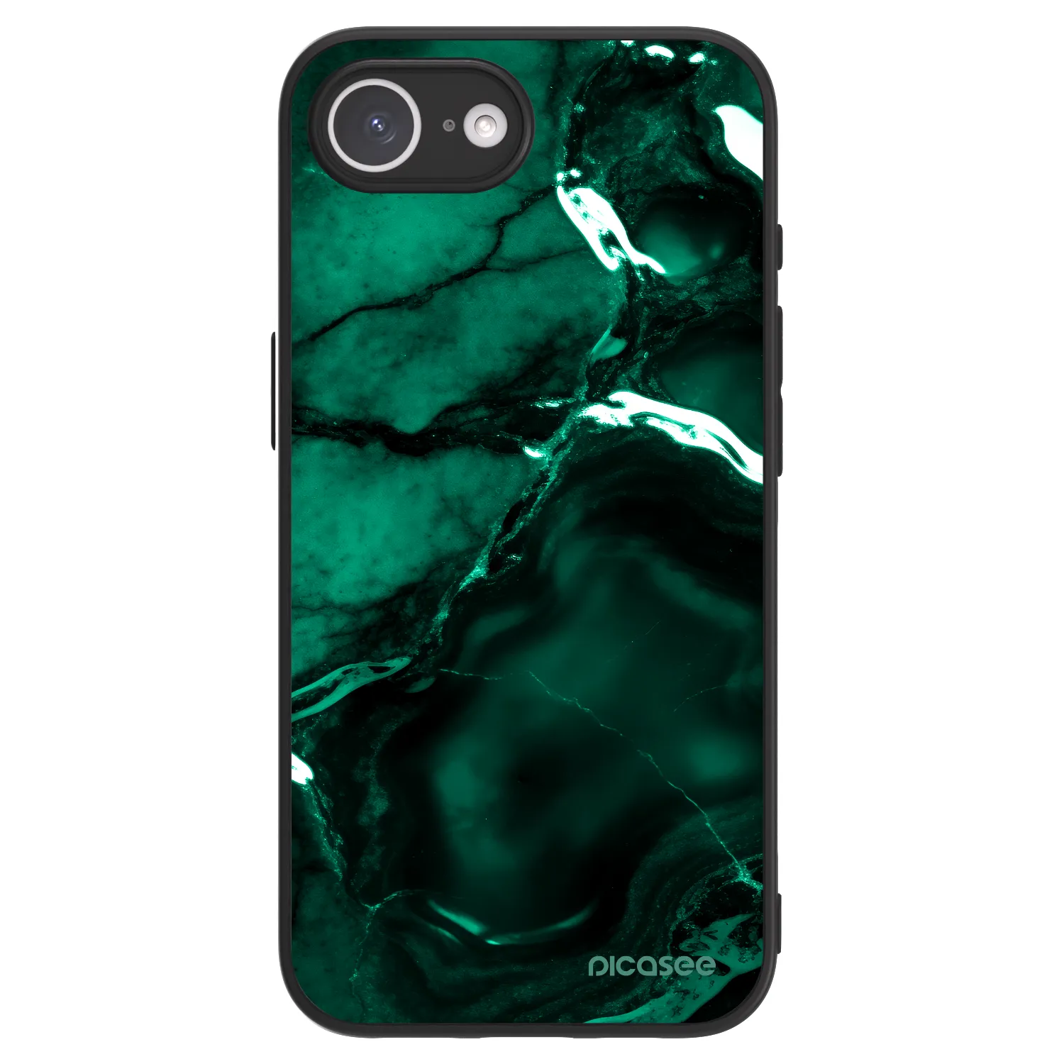 Picasee ULTIMATE CASE Apple iPhone 17e - készülékre - Dark emerald