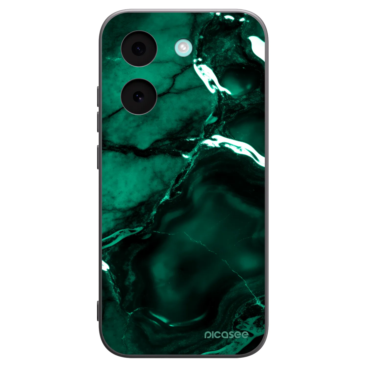 Picasee fekete szilikon tok az alábbi mobiltelefonokra Xiaomi Poco X8 Pro - Dark emerald