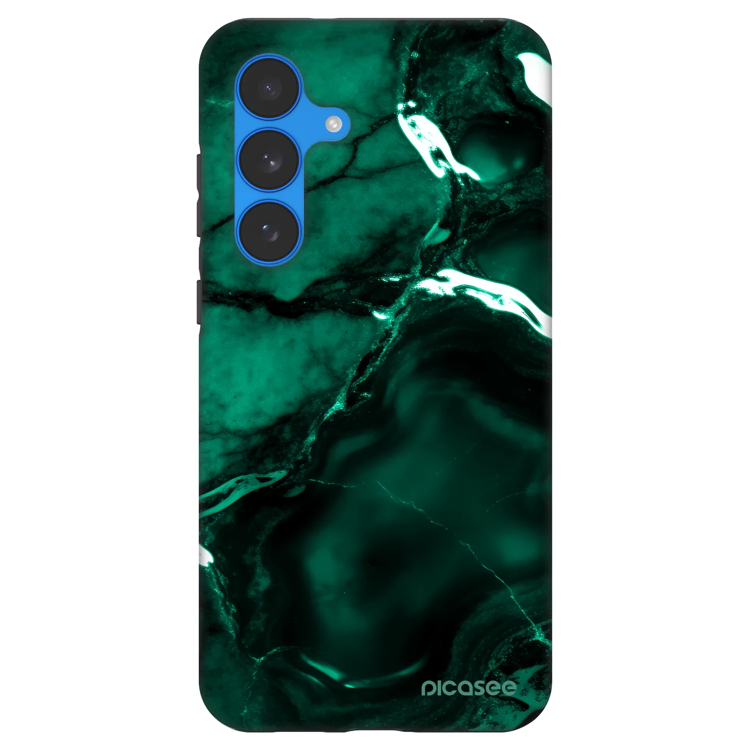 Picasee Fashion Case Samsung Galaxy S25 FE 5G - Dark emerald