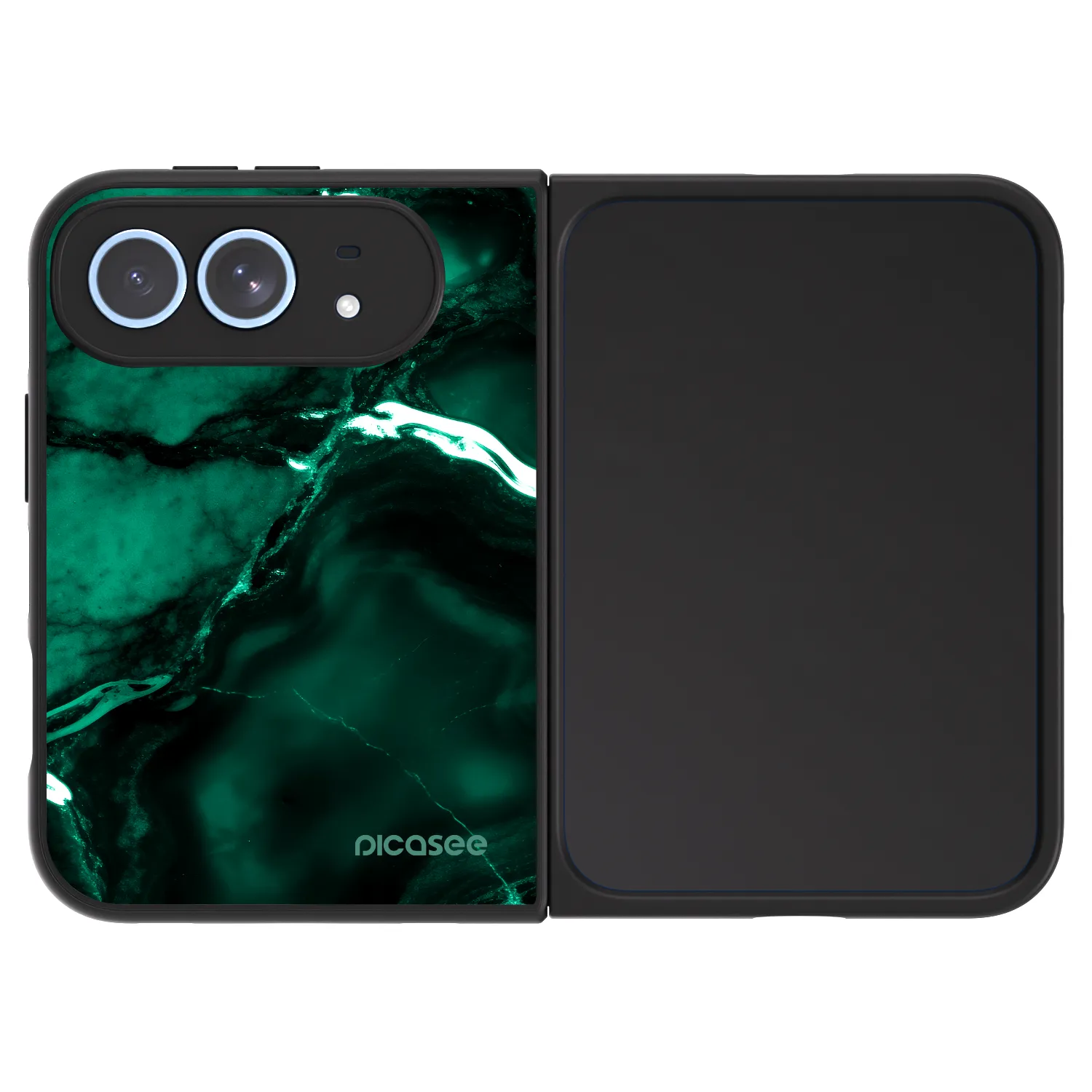 Picasee ULTIMATE CASE MagSafe Apple iPhone Duo - készülékre - Dark emerald