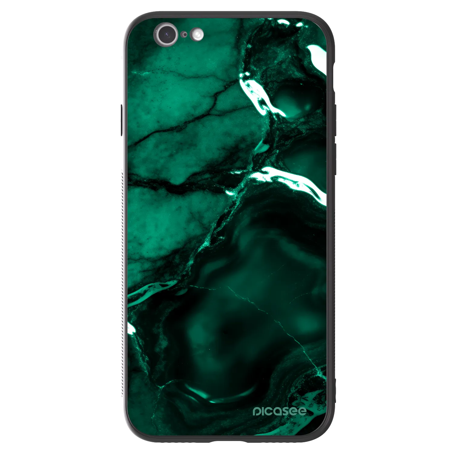 Picasee ULTIMATE CASE Apple iPhone 6/6S - készülékre - Dark emerald