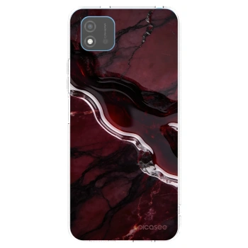 Picasee átlátszó szilikon tok az alábbi mobiltelefonokra Realme C11 (2021) - Cherry stone
