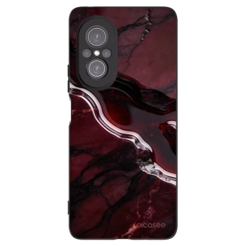Picasee fekete szilikon tok az alábbi mobiltelefonokra Huawei Nova 9 SE - Cherry stone