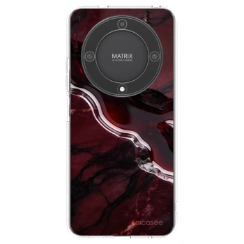 Picasee átlátszó szilikon tok az alábbi mobiltelefonokra Honor Magic5 Lite 5G - Cherry stone