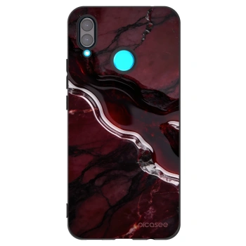 Picasee fekete szilikon tok az alábbi mobiltelefonokra Huawei Nova 3 - Cherry stone