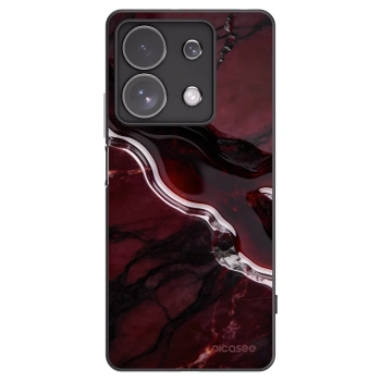 Picasee fekete szilikon tok az alábbi mobiltelefonokra Xiaomi Redmi Note 13 Pro 4G - Cherry stone