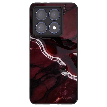 Picasee fekete szilikon tok az alábbi mobiltelefonokra Xiaomi 14T Pro - Cherry stone
