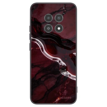 Picasee fekete szilikon tok az alábbi mobiltelefonokra Realme 12X - Cherry stone