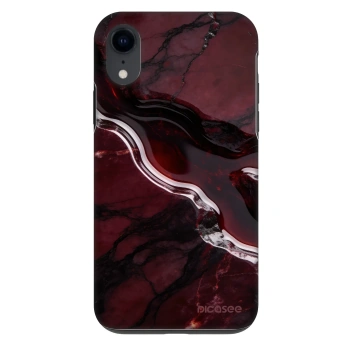 Picasee Fashion Case Apple iPhone XR - Cherry stone