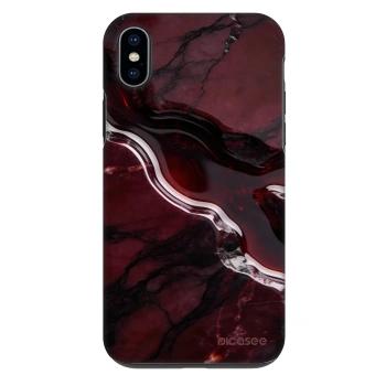 Picasee Fashion Case Apple iPhone XS Max - Cherry stone