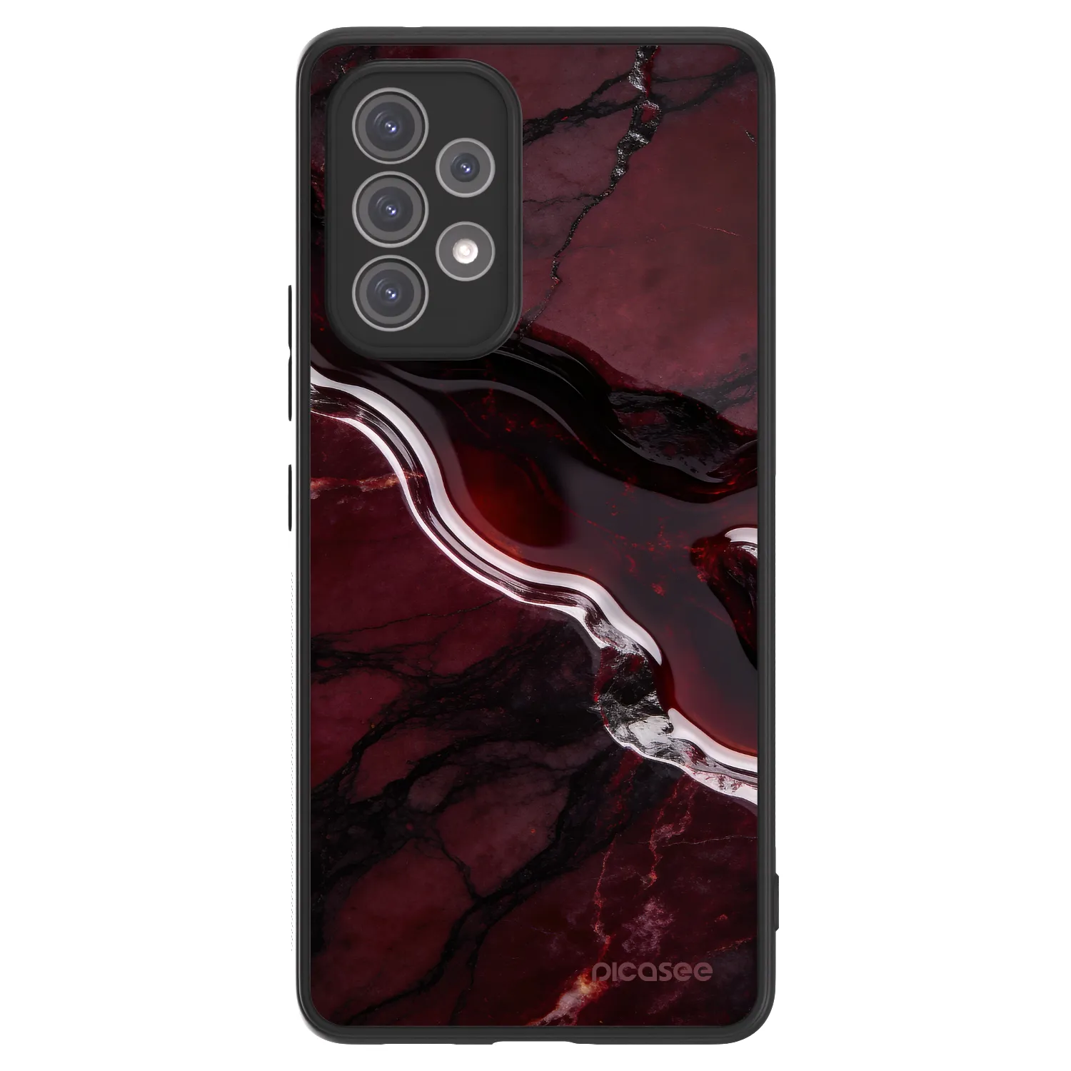 Picasee ULTIMATE CASE Samsung Galaxy A52 5G A525F - készülékre - Cherry stone