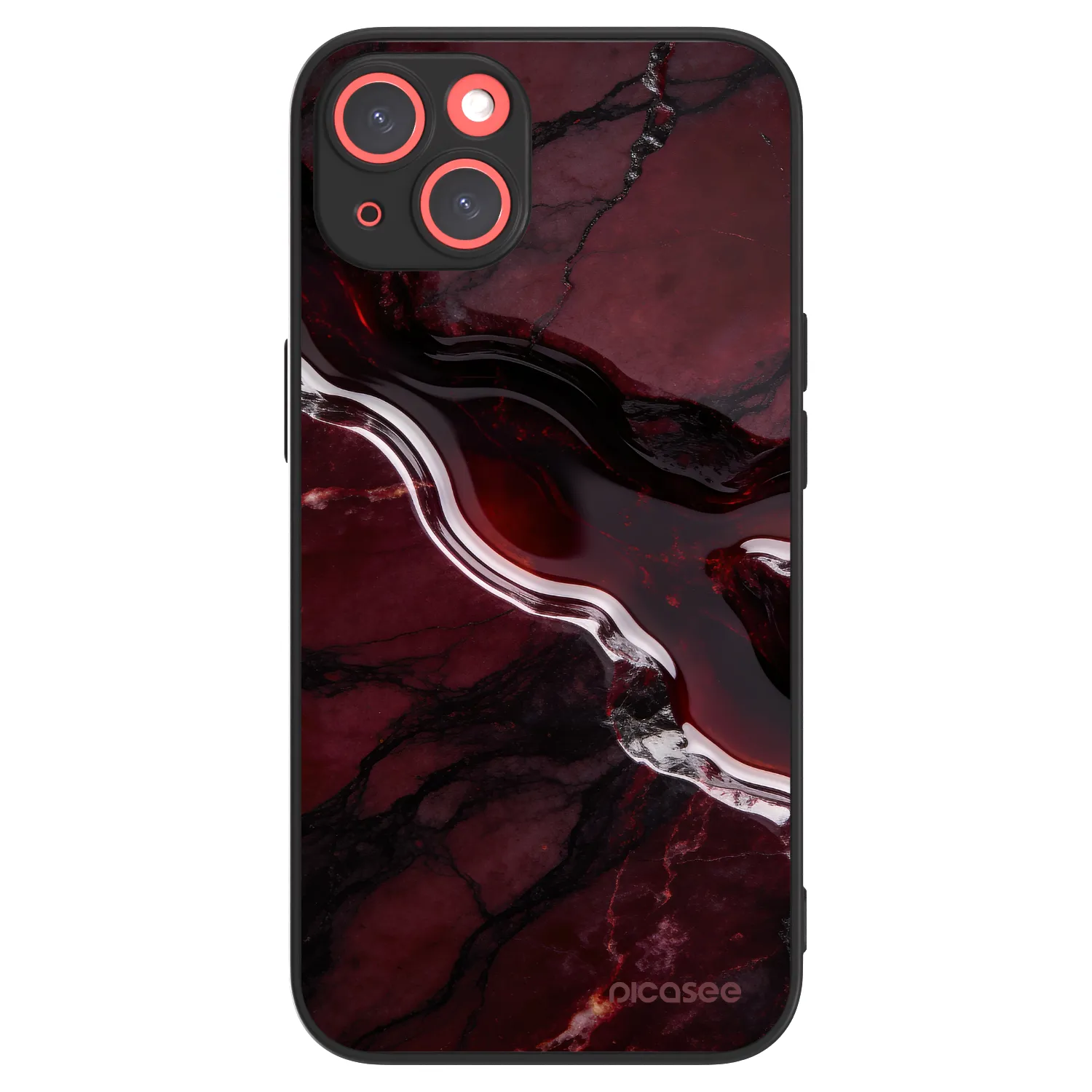 Picasee ULTIMATE CASE MagSafe Apple iPhone 13 - készülékre - Cherry stone