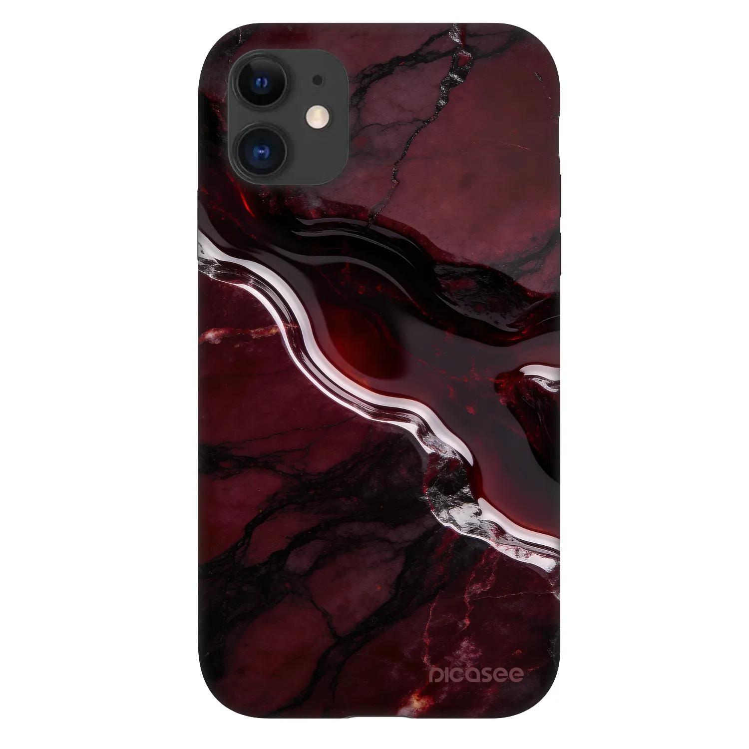 Picasee Fashion Case Apple iPhone 11 - Cherry stone