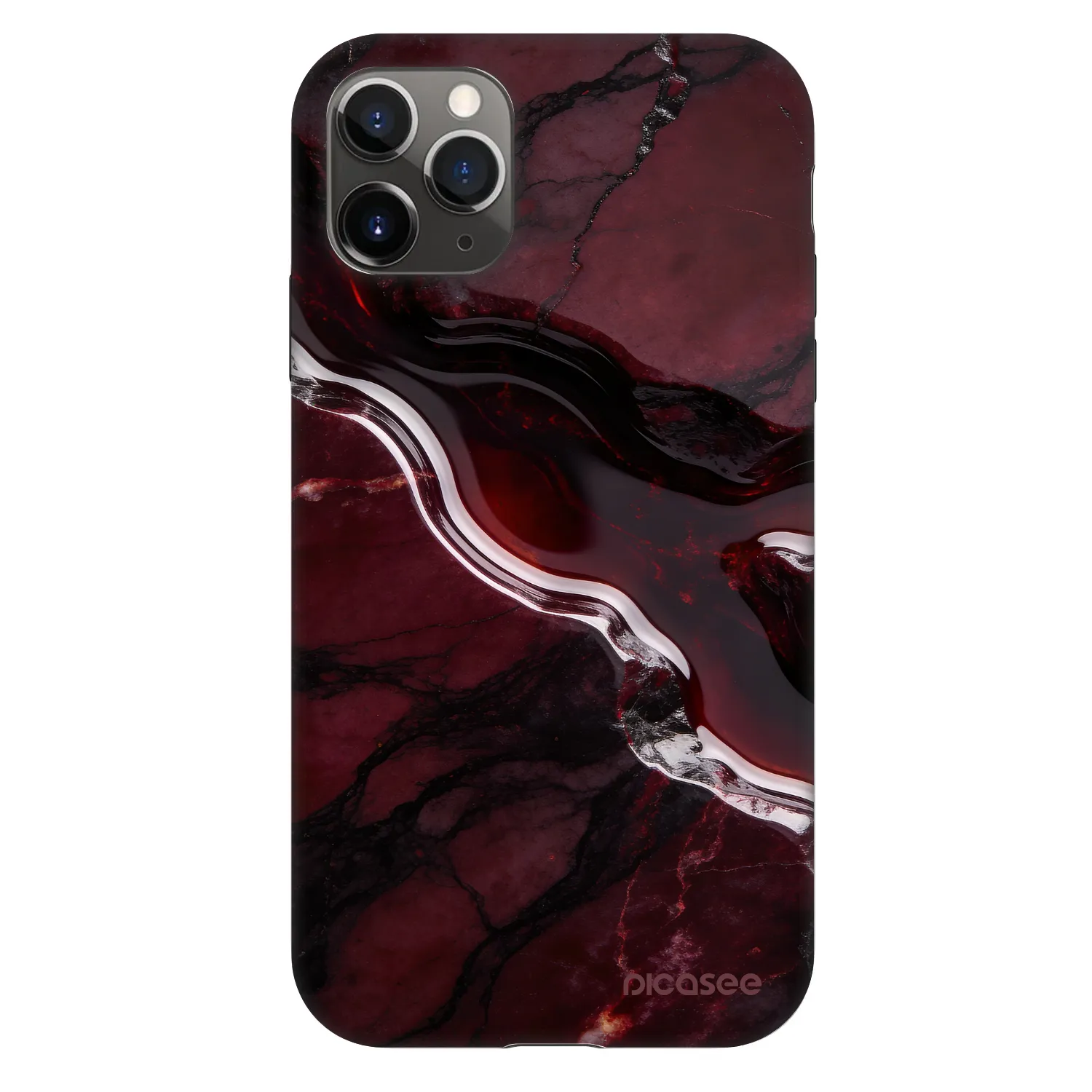 Picasee Fashion Case Apple iPhone 11 Pro - Cherry stone