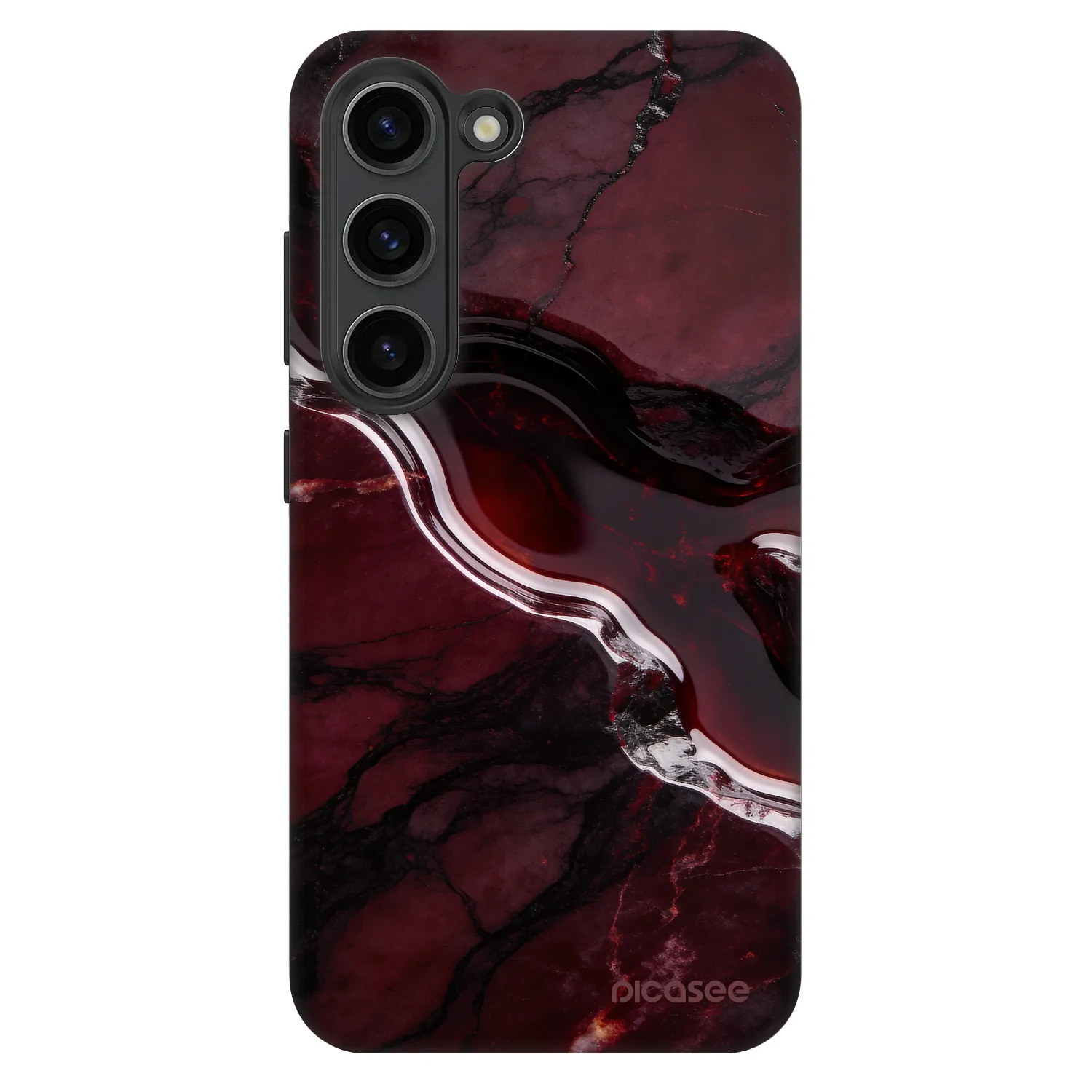 Picasee Fashion Case Samsung Galaxy S23+ 5G - Cherry stone