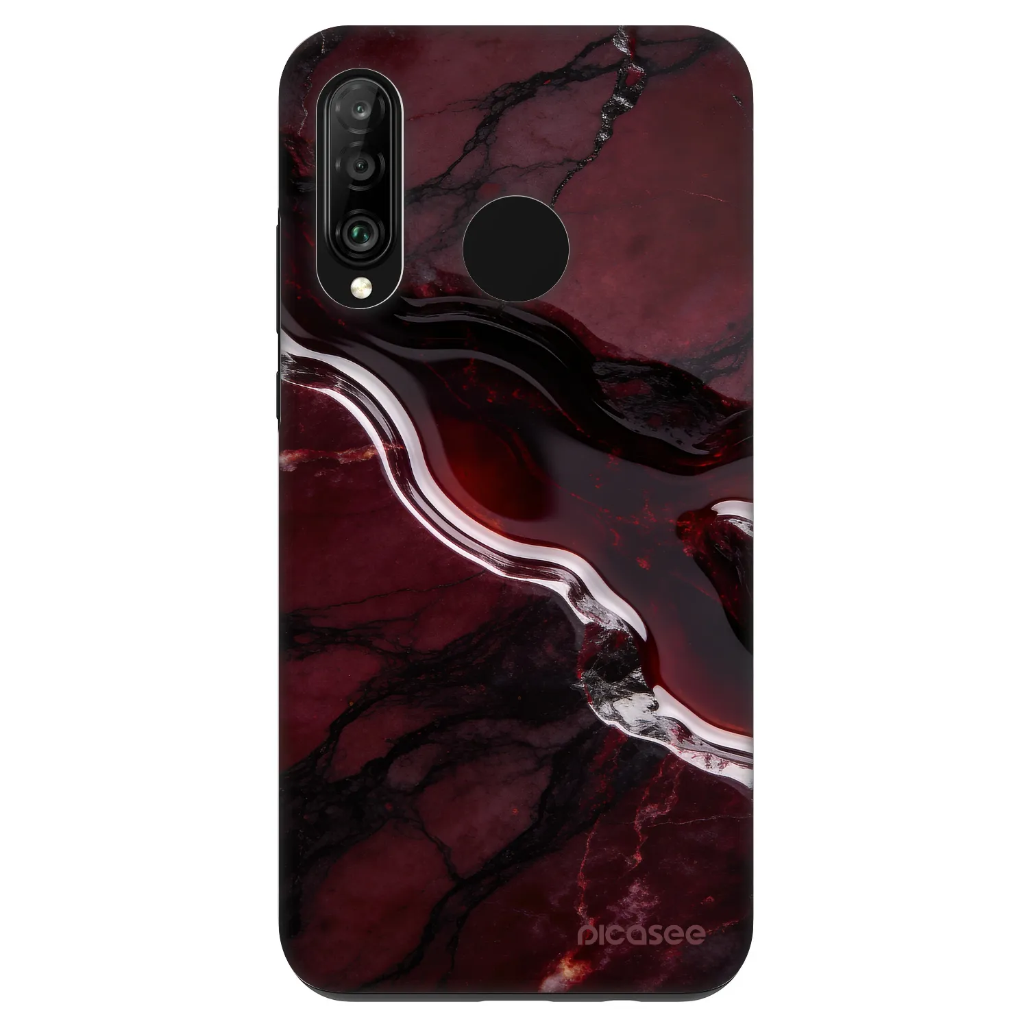 Picasee Fashion Case Huawei P30 Lite - Cherry stone