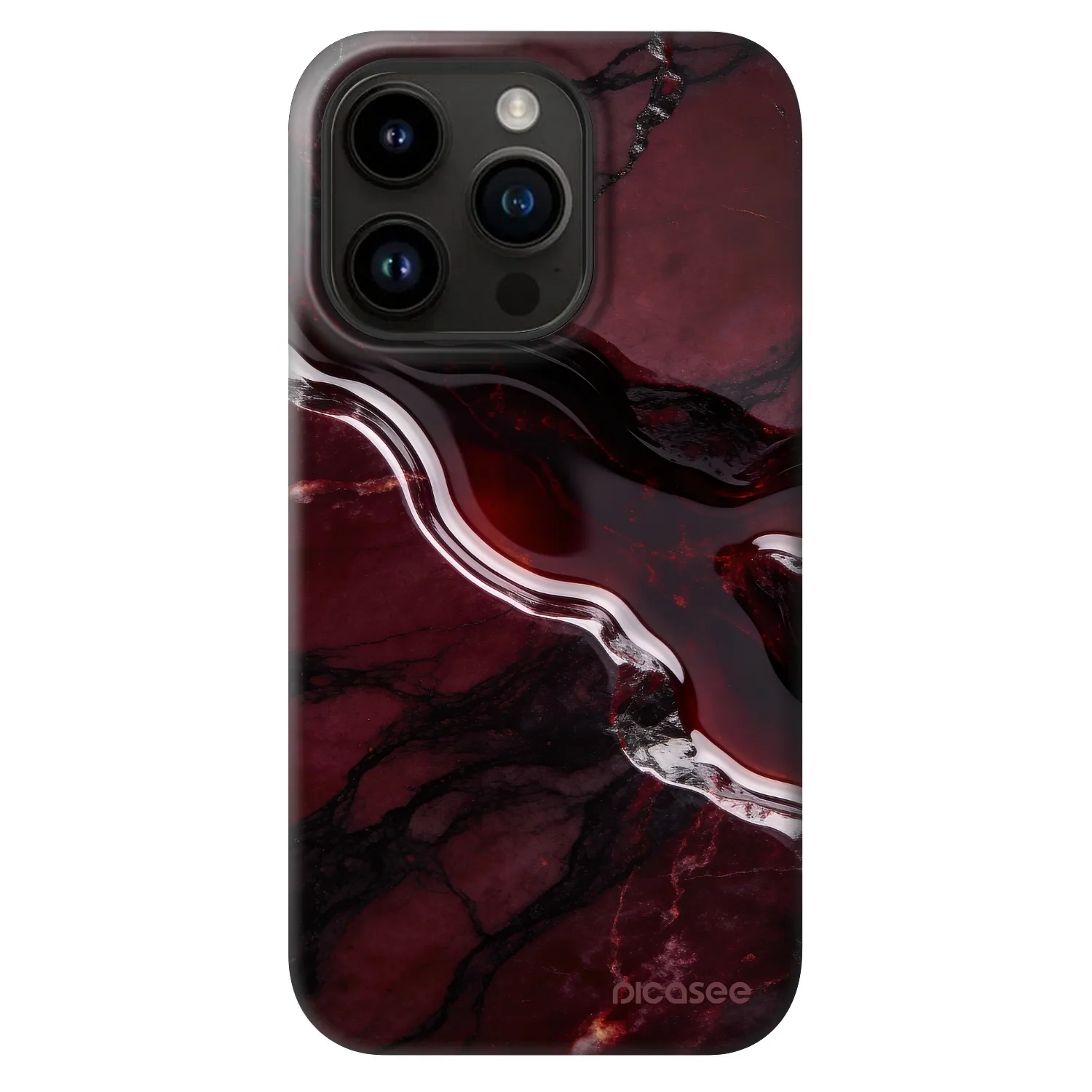 Picasee Fashion Case MagSafe Apple iPhone 14 Pro - Cherry stone