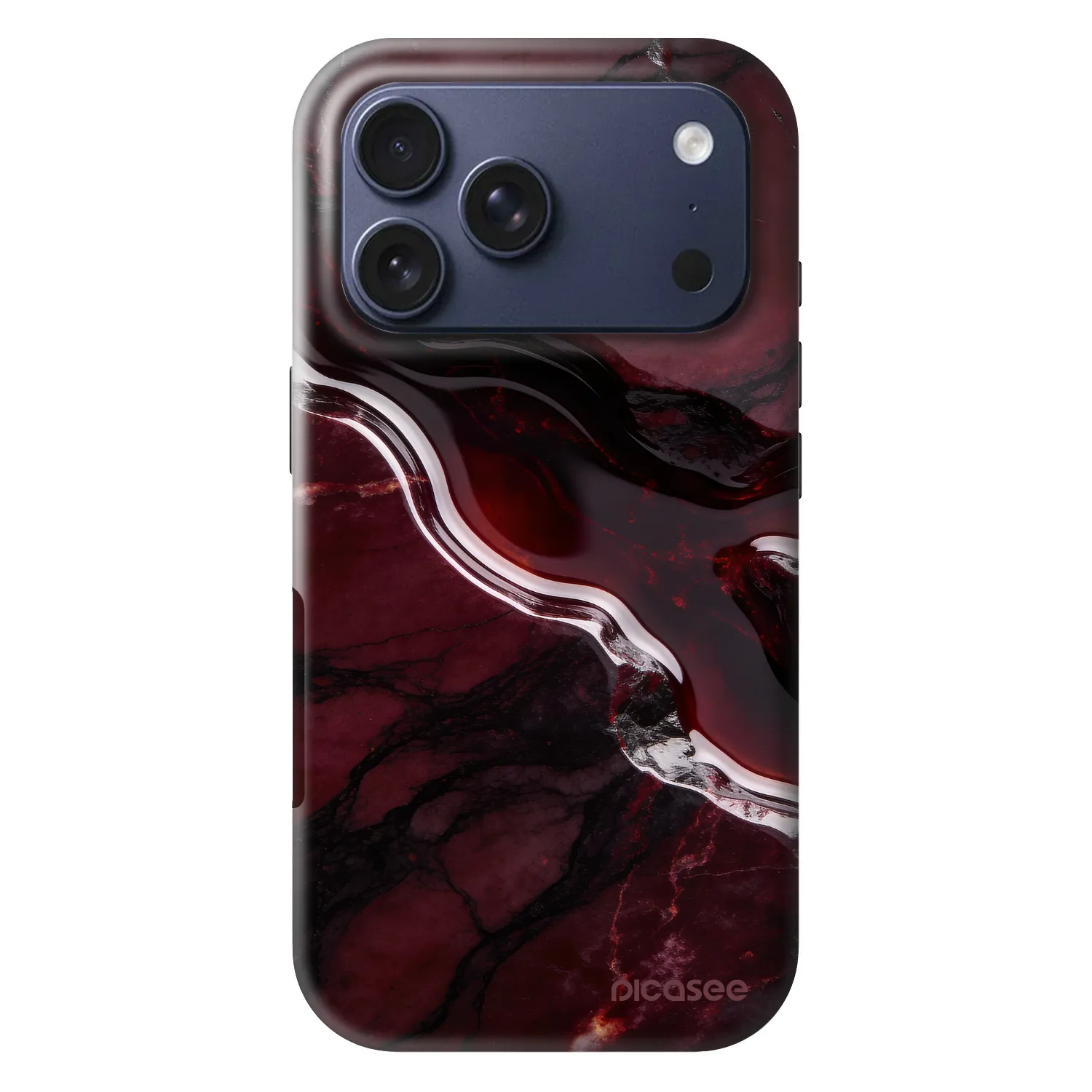 Picasee Fashion Case MagSafe Apple iPhone 17 Pro - Cherry stone