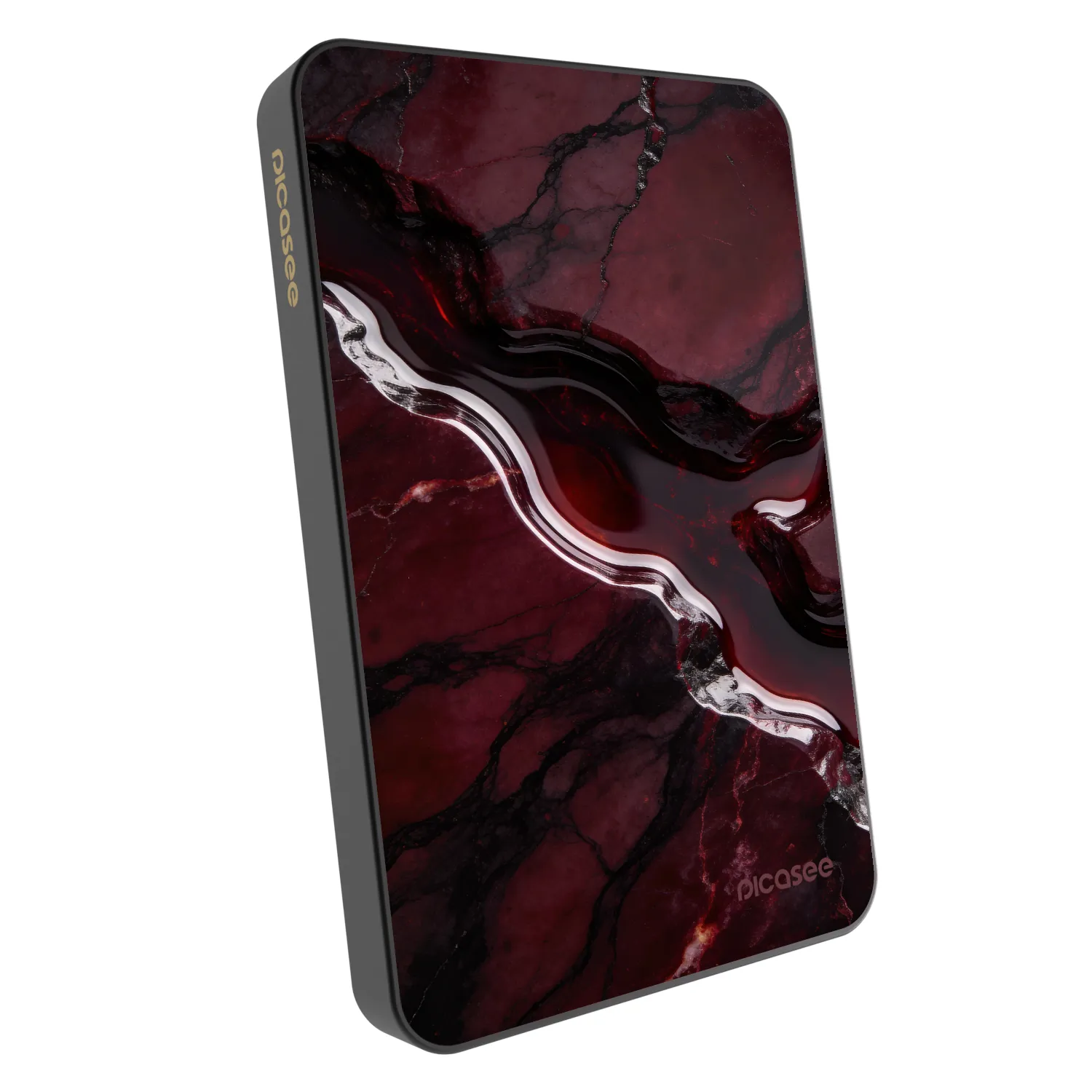 Picasee Powerbank MagSafe 5 000 mAh Szürke - Cherry stone