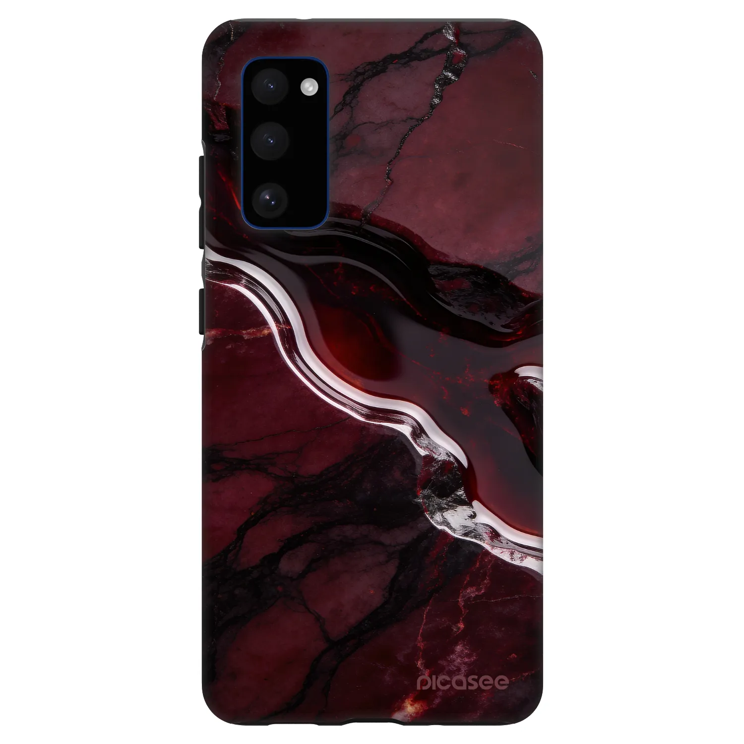 Picasee Fashion Case Samsung Galaxy S20 FE - Cherry stone