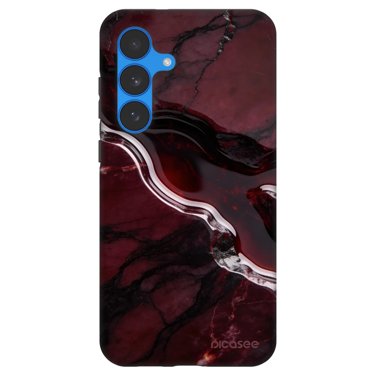Picasee Fashion Case Samsung Galaxy S25 FE 5G - Cherry stone