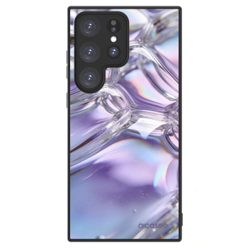 Picasee ULTIMATE CASE Samsung Galaxy S23 Ultra 5G - készülékre - Iridescent bubbles
