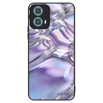 Szilikon tok erre a típusra Motorola Moto G34 5G - Iridescent bubbles