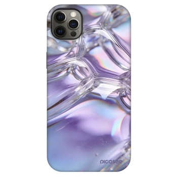 Picasee Fashion Case MagSafe Apple iPhone 12 Pro Max - Iridescent bubbles