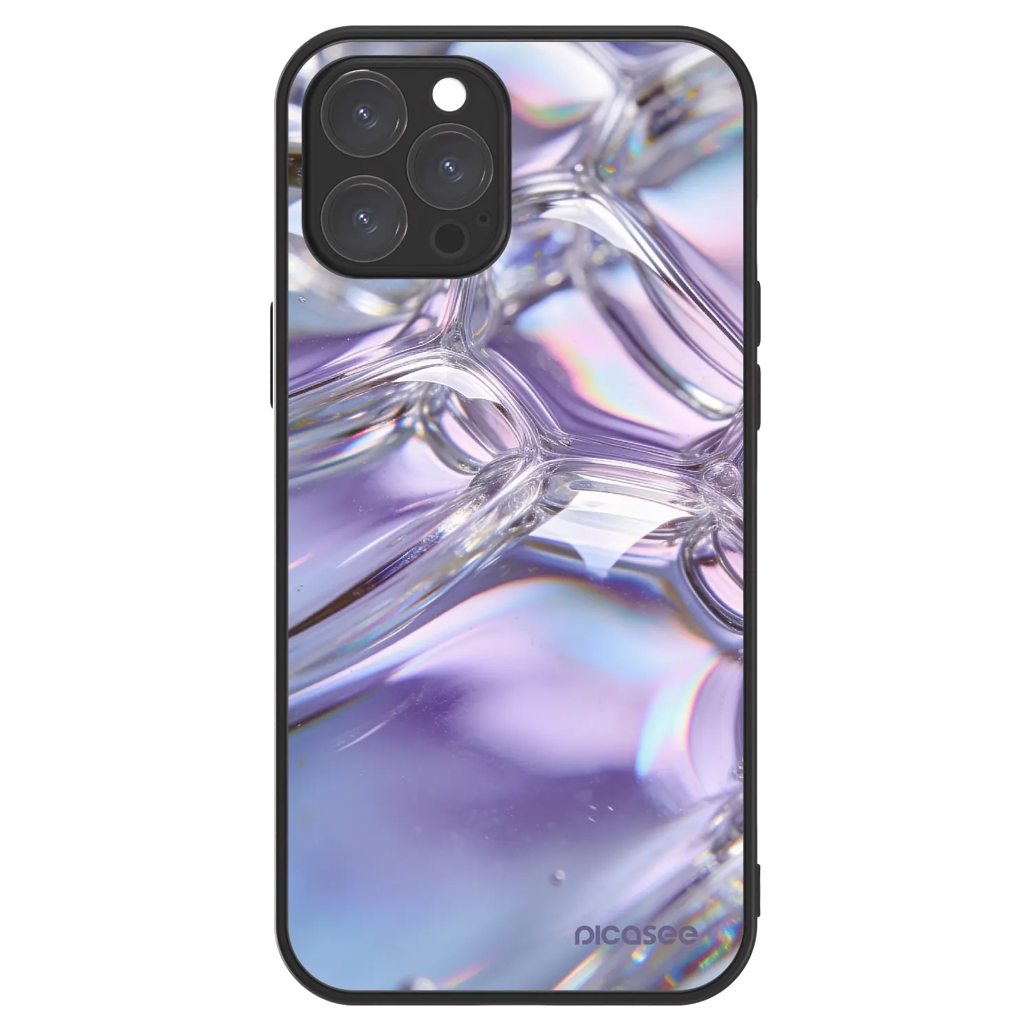 Picasee ULTIMATE CASE Apple iPhone 12 Pro Max - készülékre - Iridescent bubbles