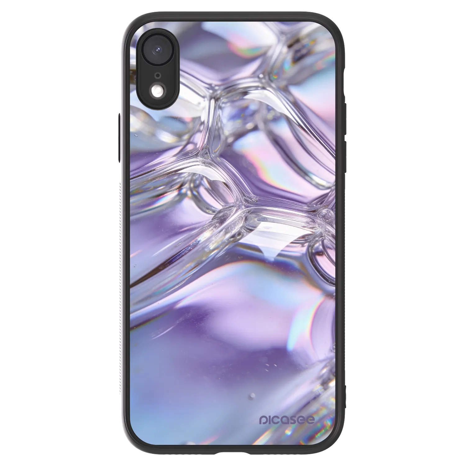 Picasee ULTIMATE CASE Apple iPhone XR - készülékre - Iridescent bubbles