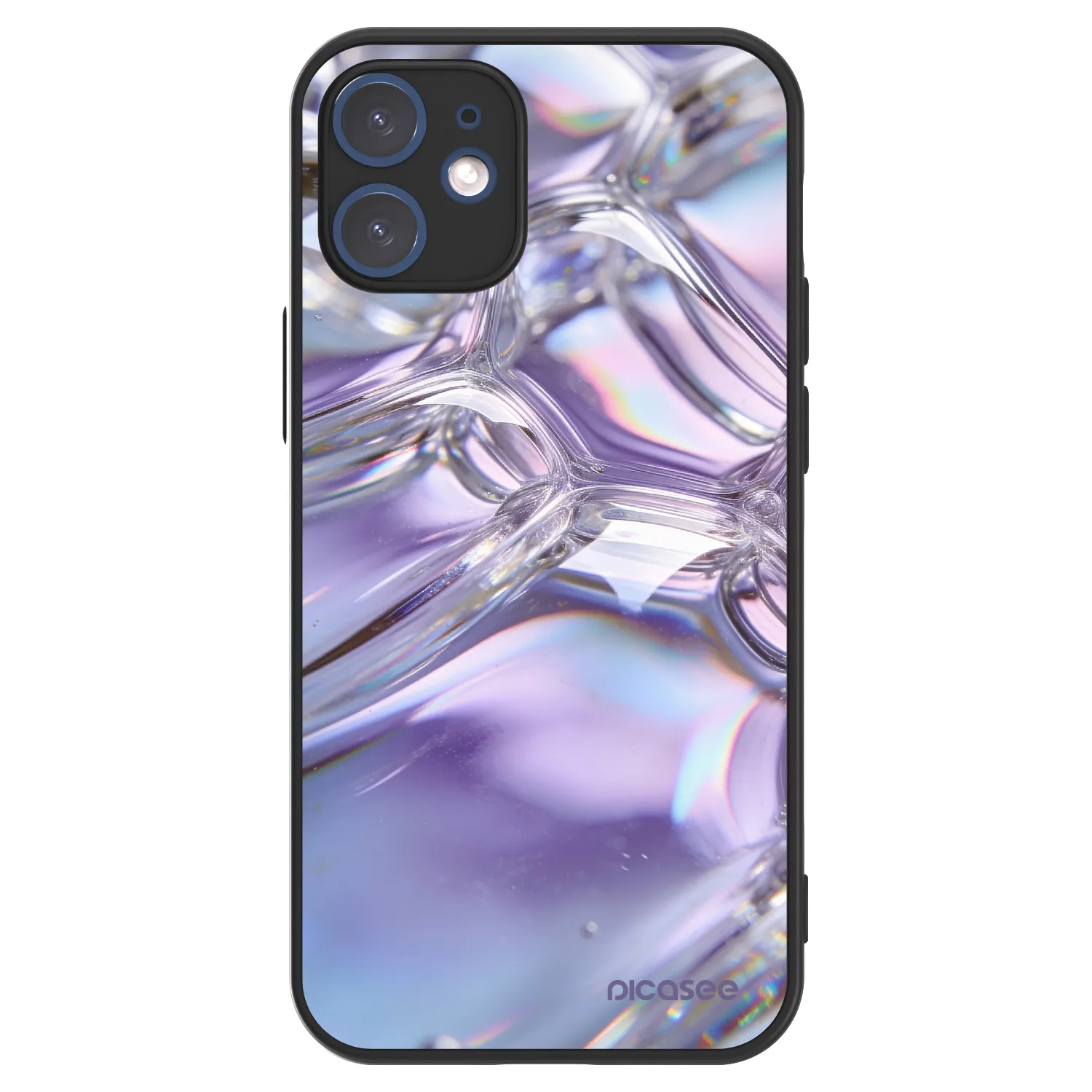 Picasee ULTIMATE CASE Apple iPhone 12 mini - készülékre - Iridescent bubbles