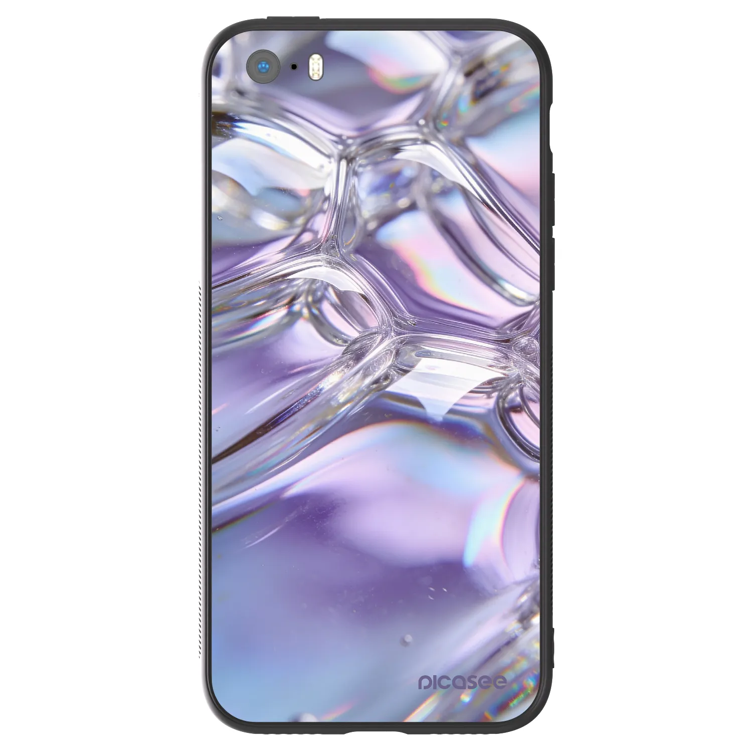 Picasee ULTIMATE CASE Apple iPhone 5/5S/SE - készülékre - Iridescent bubbles