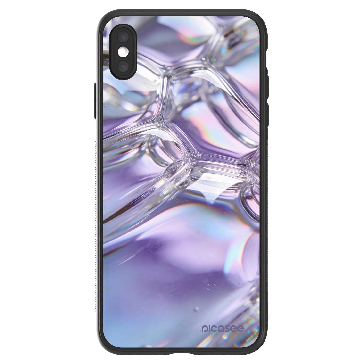 Picasee ULTIMATE CASE Apple iPhone XS Max - készülékre - Iridescent bubbles