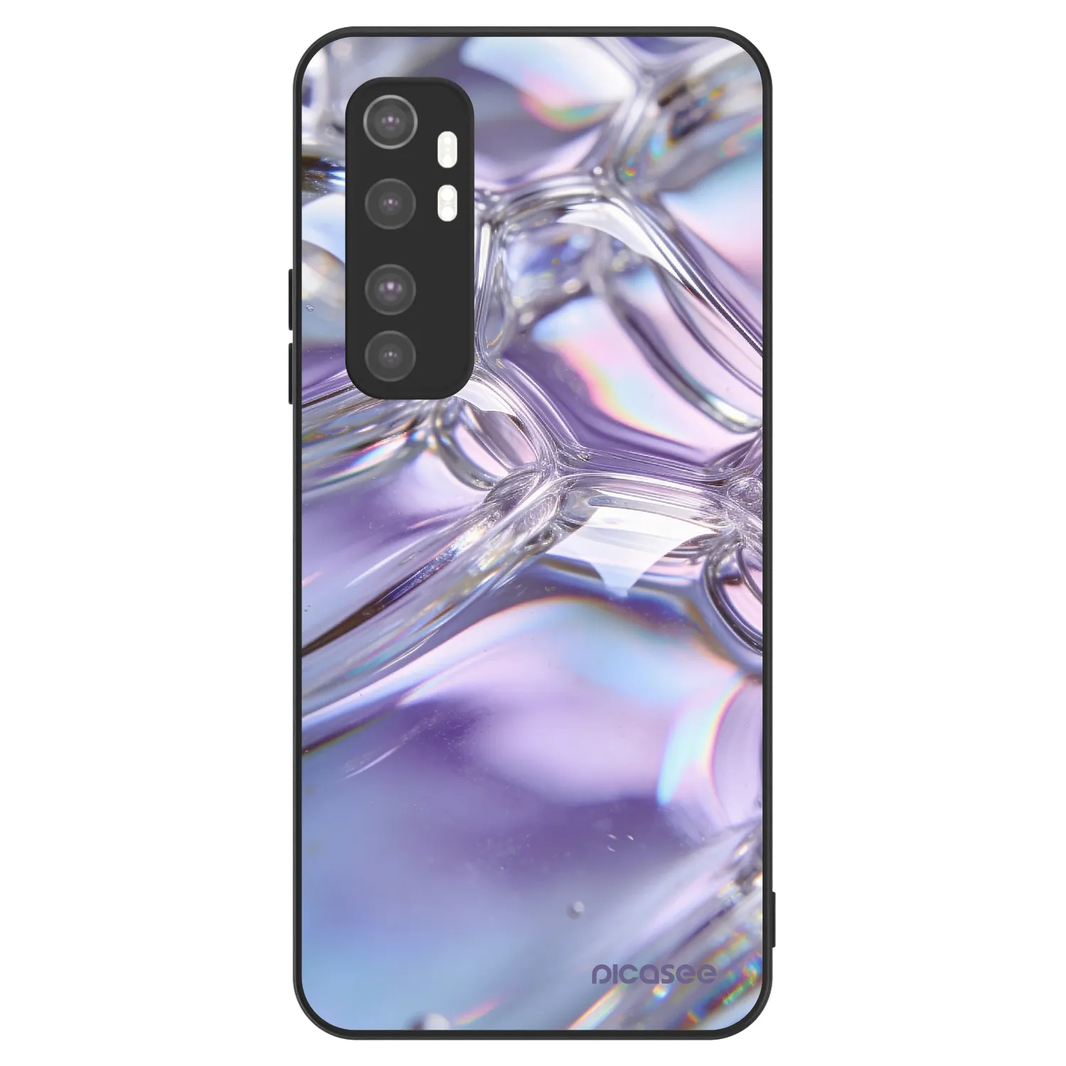 Picasee ULTIMATE CASE Xiaomi Mi Note 10 Lite - készülékre - Iridescent bubbles