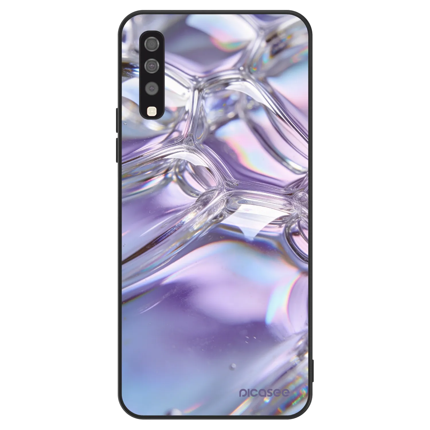 Picasee ULTIMATE CASE Samsung Galaxy A70 A705F - készülékre - Iridescent bubbles
