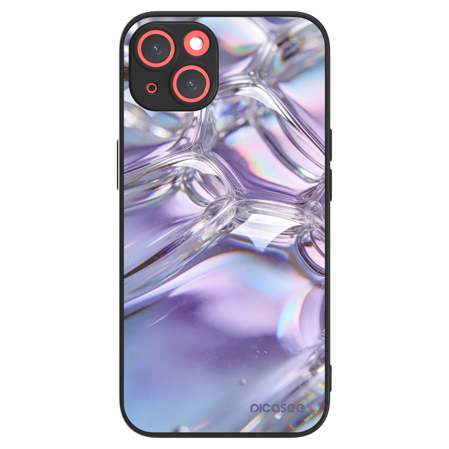 Picasee ULTIMATE CASE Apple iPhone 13 - készülékre - Iridescent bubbles