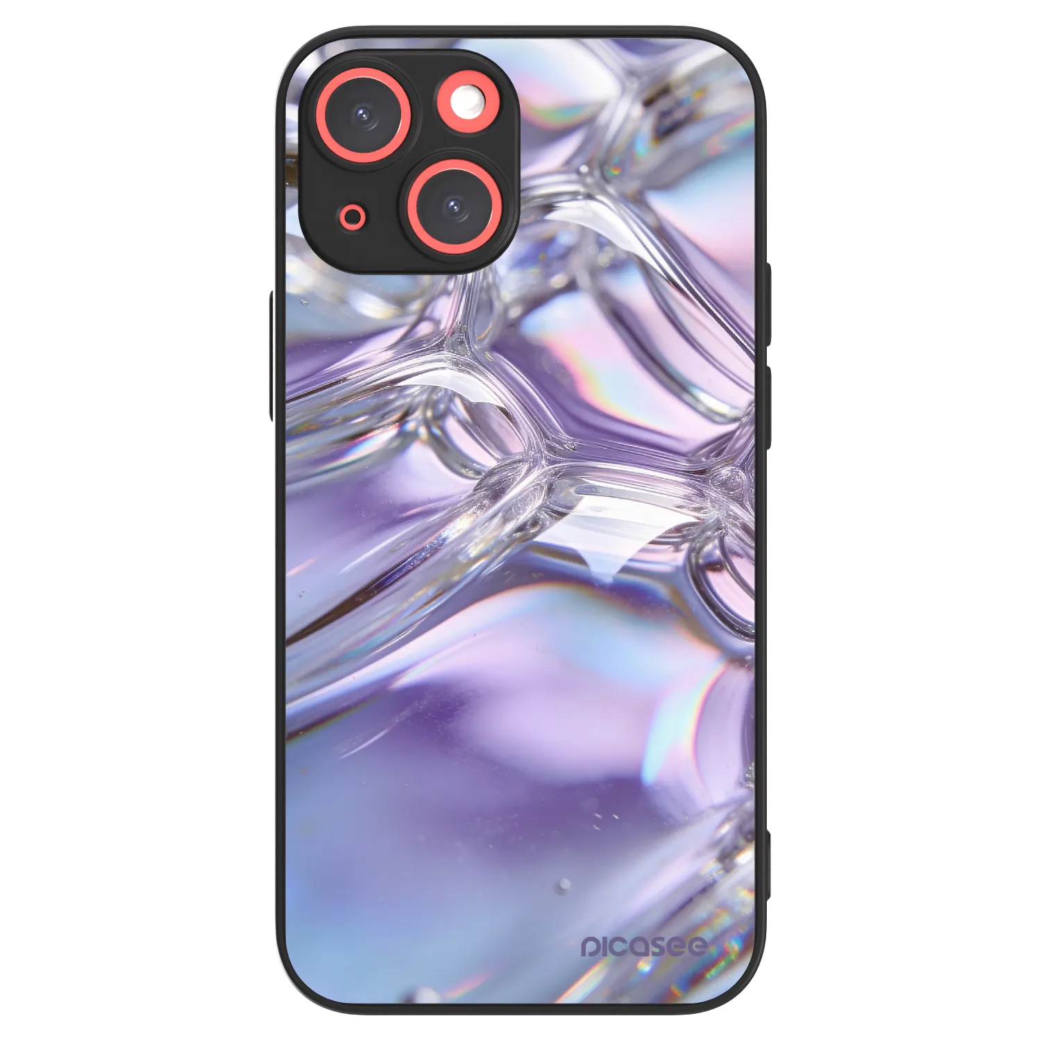 Picasee ULTIMATE CASE Apple iPhone 13 mini - készülékre - Iridescent bubbles