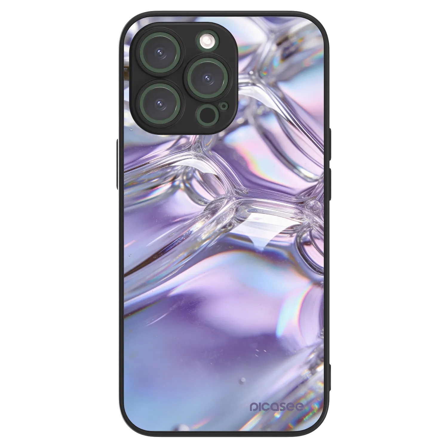 Picasee ULTIMATE CASE Apple iPhone 13 Pro - készülékre - Iridescent bubbles