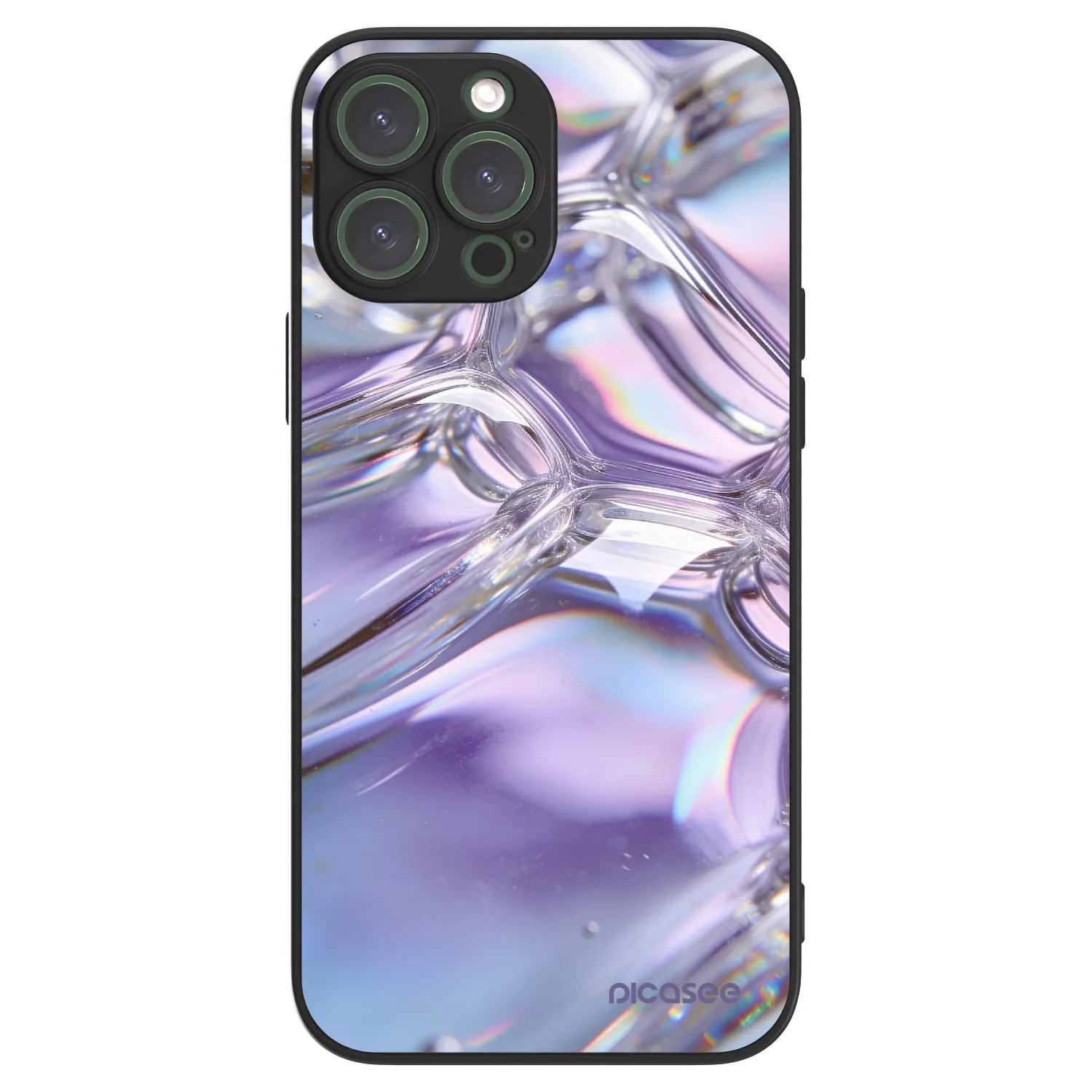 Picasee ULTIMATE CASE Apple iPhone 13 Pro Max - készülékre - Iridescent bubbles