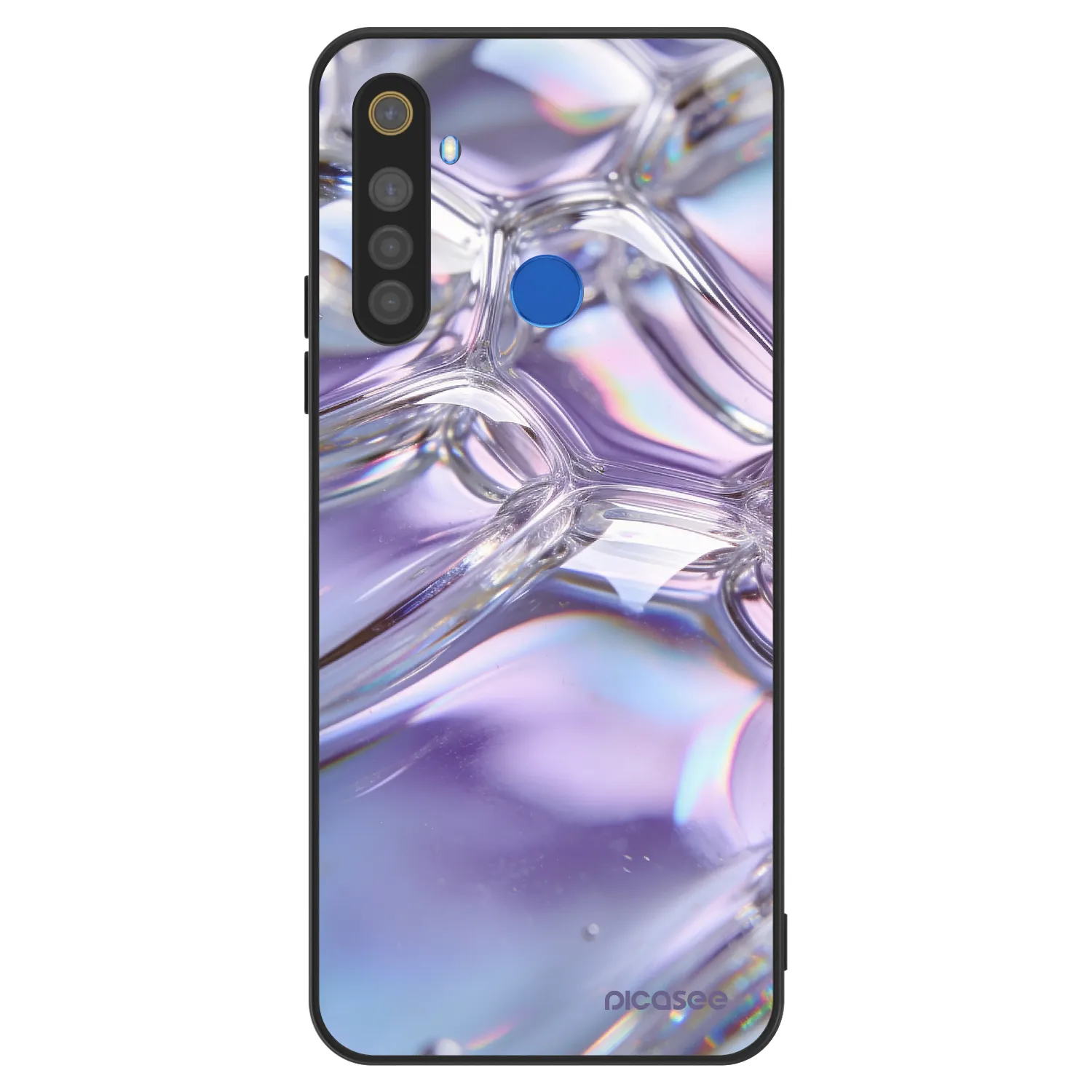 Picasee ULTIMATE CASE Realme 5 - készülékre - Iridescent bubbles