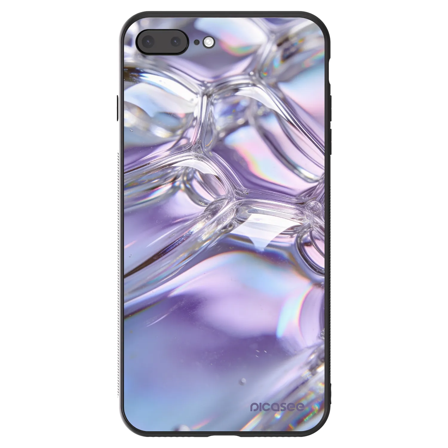 Picasee ULTIMATE CASE Apple iPhone 8 Plus - készülékre - Iridescent bubbles