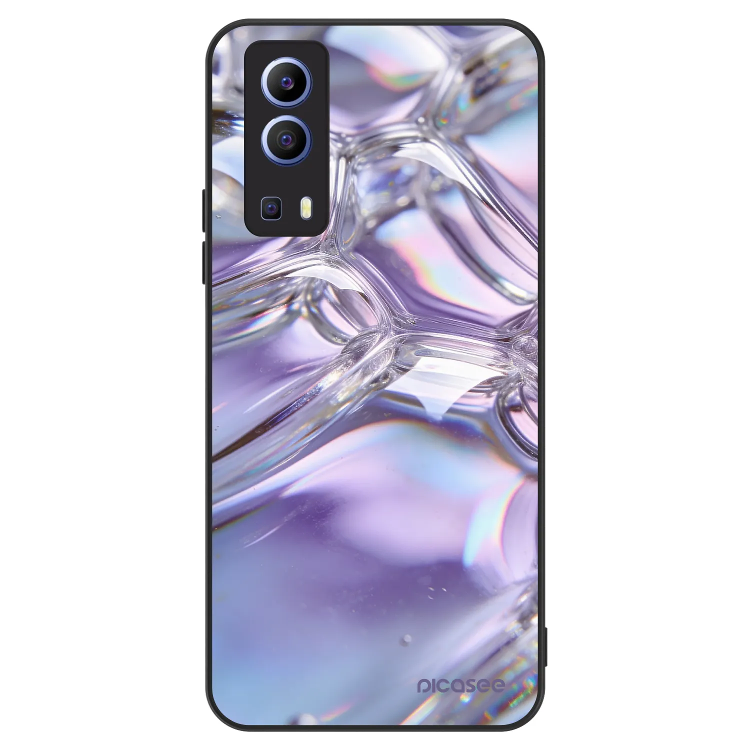 Picasee ULTIMATE CASE Vivo Y52 5G - készülékre - Iridescent bubbles