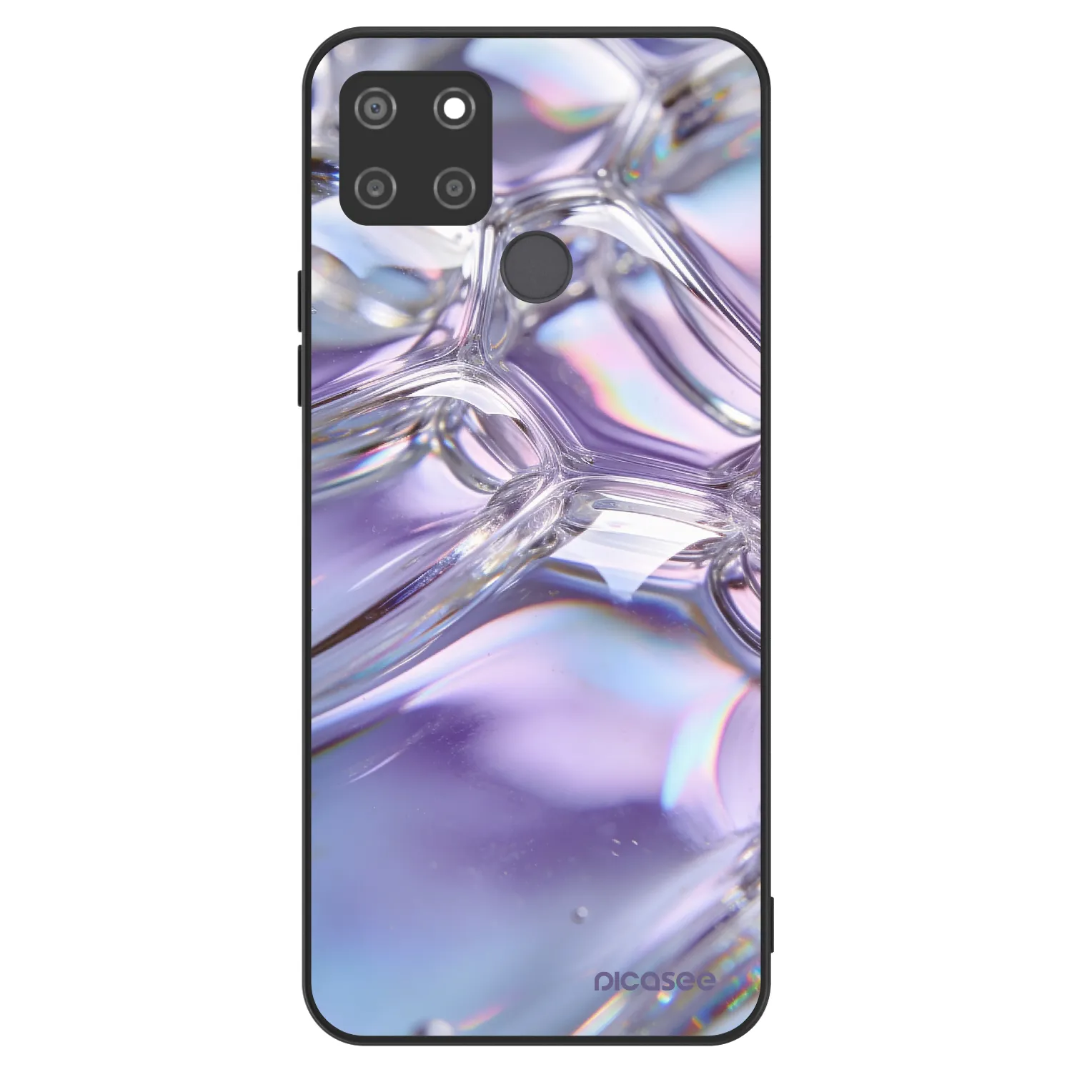 Picasee ULTIMATE CASE Realme C21Y - készülékre - Iridescent bubbles