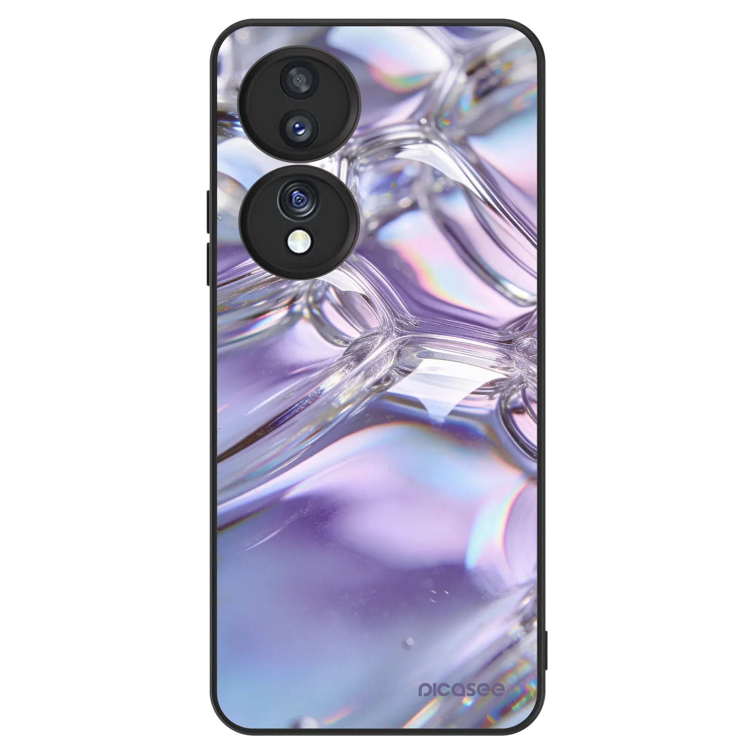 Picasee ULTIMATE CASE Honor 70 - készülékre - Iridescent bubbles