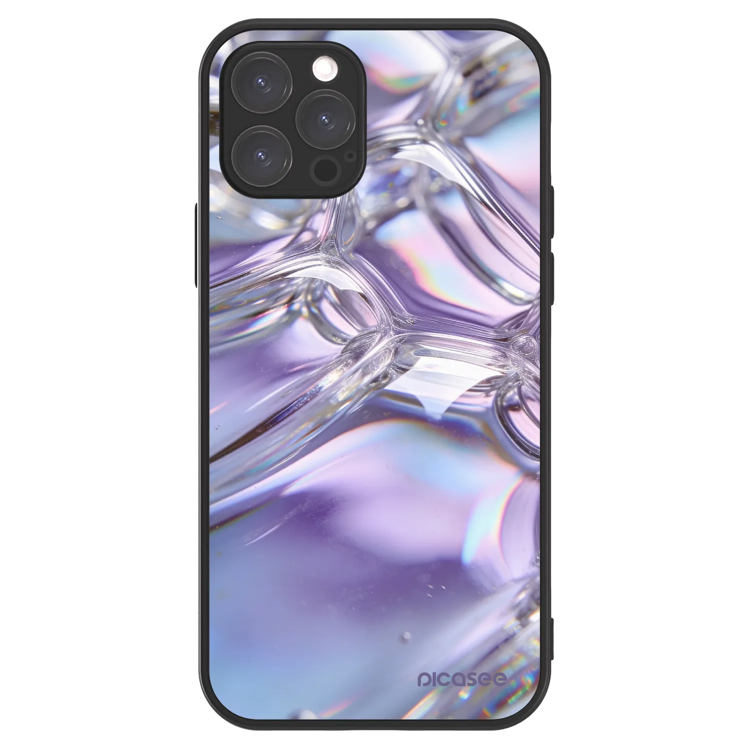 Picasee ULTIMATE CASE MagSafe Apple iPhone 12 Pro - készülékre - Iridescent bubbles