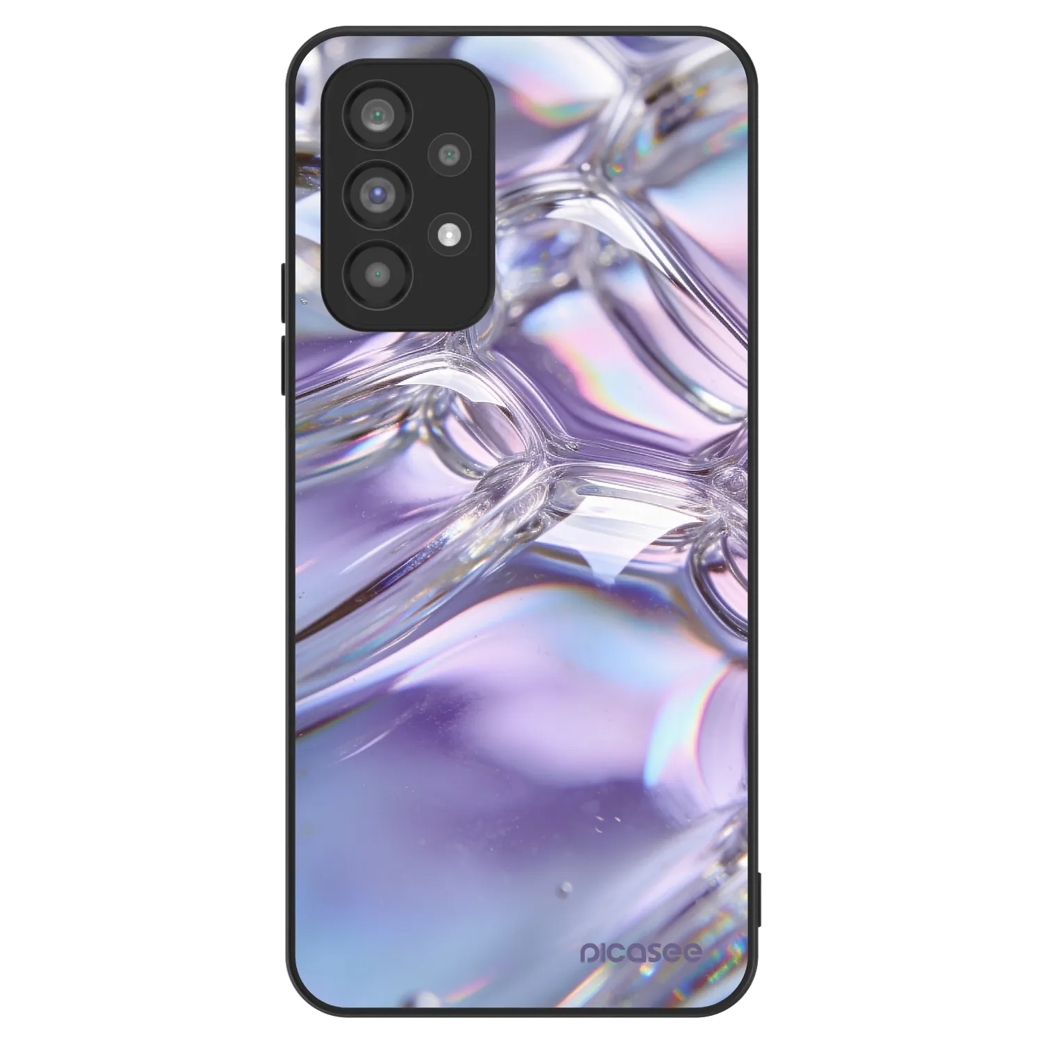 Picasee ULTIMATE CASE Samsung Galaxy A73 5G - készülékre - Iridescent bubbles